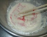 野菜のかき揚げ(紅ショウガ入り )作り方4写真