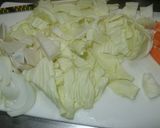 野菜のかき揚げ(紅ショウガ入り )作り方1写真
