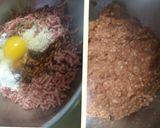 メンチカツ☆キャベツ豚肉でｼﾞｭｰｼｰ作り方6写真