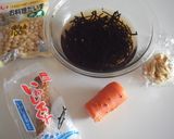 大豆とひじきの煮物作り方1写真