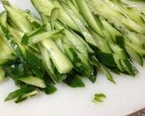 黒ごまサラダうどん作り方3写真