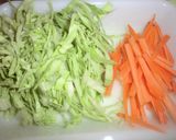 お野菜たっぷり♬ひき肉の生春巻き作り方3写真
