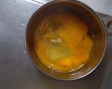 レンジ簡単中華風味噌󠄀カツ味炒飯弁当作り方6写真