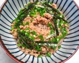 レンジで簡単♪鳥そぼろそば作り方4写真