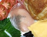 フルーツガーリックのホットサンド作り方1写真