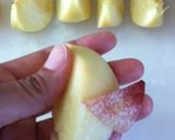 感動♫美しい桃のむき方作り方8写真