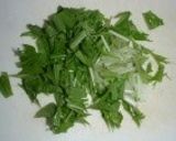 あさりと水菜の炒飯作り方1写真