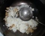 あさりと水菜の炒飯作り方4写真