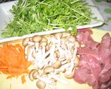 塩麹で簡単”豆苗炒め（＾＾）。作り方1写真