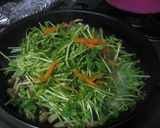 塩麹で簡単”豆苗炒め（＾＾）。作り方3写真
