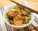 絶品！焦がしねぎの豚丼☆作り方7写真
