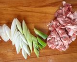 焼肉の生だれで濃厚ねぎ豚味噌つけ麺作り方6写真