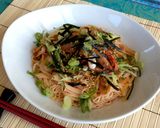 ビビンバ風★ピリ辛冷麺作り方7写真