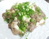白い麻婆豆腐風作り方8写真