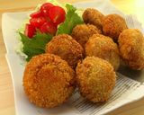 メンチカツ☆キャベツ豚肉でｼﾞｭｰｼｰ作り方14写真