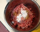 １つの肉種でメインが2品！基本の肉種作り方1写真