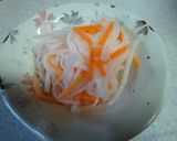 大根とにんじんの酢の物（なますだよ♪）作り方7写真