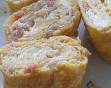 鶏そぼろマヨ☆玉子焼き作り方4写真