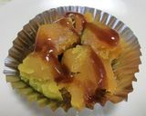 かぼちゃ煮物をリメイク✿簡単お好み風✿作り方3写真