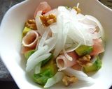 生ハム×アボカド×新玉葱の梅ワサビ丼作り方4写真
