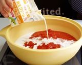 まな板いらず☆海老とトマトのクリーム煮作り方1写真