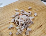 長ネギと鶏肉のピリ辛和え作り方2写真