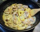 息子のレシピ♪鶏もも肉のミルク煮作り方8写真