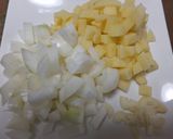 トマトベースひよこ豆のキーマカレー　作り方3写真