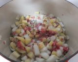 トマトベースひよこ豆のキーマカレー　作り方5写真