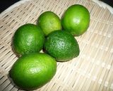 ライムシロップ(きび砂糖)京都カフェ作り方1写真