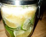 ライムシロップ(きび砂糖)京都カフェ作り方4写真