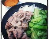 冷しゃぶ 簡単特製ゴマだれで作り方4写真