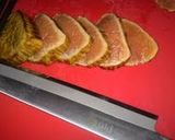 牛もも肉のタタキ寿司～バルサミコソース～作り方2写真