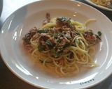 梅とツナの冷製パスタ作り方4写真
