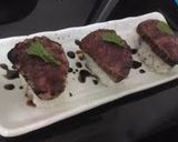 牛もも肉のタタキ寿司～バルサミコソース～作り方6写真