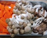 鮭としめじのほっこり炊き込みご飯作り方4写真