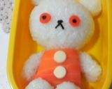 *キャラ弁*絵本のしろくまちゃん作り方5写真