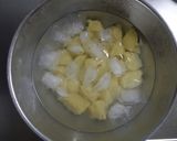 簡単!マンゴー色の豆腐白玉 ウ〜マンゴ♪作り方4写真