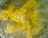 豚汁にも♪かぼちゃすいとんの味噌汁作り方4写真