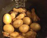 簡単☆炊飯器で手羽元の煮物＆煮卵作り方5写真