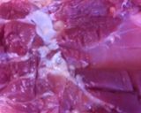 鶏もも肉の梅肉蒸し作り方1写真