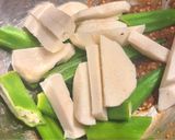 オクラと大和芋のごま味噌和え作り方6写真