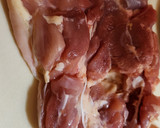 ほうれん草と舞茸、鶏肉の塩コショウ炒め作り方1写真
