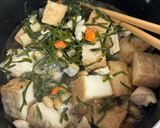 厚揚げと昆布と五目豆の煮物♪作り方2写真