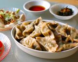 家の水餃（スイジャオ）ほうれん草えのき版作り方6写真