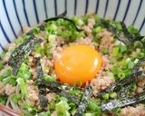 レンジで簡単♪鳥そぼろそば作り方5写真
