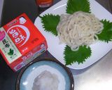 夏☀なめ茸おろし極小粒納豆☀冷しうどん♪作り方2写真