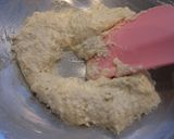 ノンオイル♪HM豆腐焼きドーナツ♥きなこ作り方1写真
