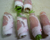 豚肉の梅しそ巻～ビールのおつまみ・弁当用作り方3写真