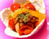 簡単☆豚肉のケチャップ炒め☆作り方5写真
